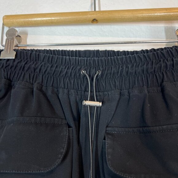 Black Cargo Pants Utility Streetwear Small - Picture 6 of 9